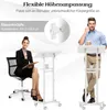 COSTWAY mobiles Rednerpult, Stehpult höhenverstellbarer, Produktbild-Vorschau 4