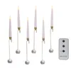 lot de 6 bougies de Noël vacillantes sans flamme, arbre de Voir les images du produit 1