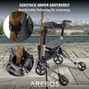 Lekki rollator AREBOS, 6-pozycyjna regulacja wysokości, Podgląd zdjęcia produktu 9