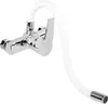 Küchenarmatur, Wandarmatur flexible, weiß, Wasserhahn, Produktbild-Vorschau 2