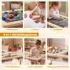 COSTWAY Kindertafelset met stoelen, kindertafels, Productafbeelding-voorbeeld 8