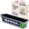 KADAX Blumenkasten für Europalette, Anthrazit 6 Stück, Produktbild-Vorschau 1