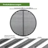 Grillrost Ø 34,3 cm rund emailliert Rost Grillgitter Produktbild-Vorschau 2