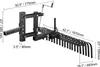 SucceBuy Râteau à gazon 1070 mm, râteau à 19 dents et Voir les images du produit 8
