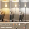 ZMH stojací lampa látková stojací lampa do obývacího pokoje Náhled obrázku produktu 2