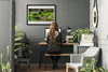 Bild 70x50 MDF-Rahmen Wandkunst Baum Natur-Garten-Blumen Produktbild-Vorschau 3