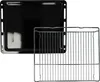 vhbw Backblech, Gitterrost (2-tlg. Set) kompatibel mit Produktbild-Vorschau 1