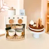 Kinder Kaffee- und Teemaschine aus Holz mit Zubehör, Produktbild-Vorschau 6
