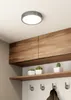 A ceiling light fixture above a shelf with decorative plants and coat hooks. Produktbild-Vorschau
