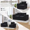 Modulares Sofa, Ecksofa, 2-Sitzer Sofa, Modernes Produktbild-Vorschau 3