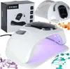 Lampa na nehty Sun X5 UV 45 LED 150W manikúra hybridy gel Náhled obrázku produktu 13