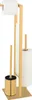 WENKO Stand WC-Garnitur Mod. Rivalta Gold, Edelstahl Produktbild-Vorschau 7