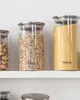 Contenitore in vetro Wilmax da 1500 ml con coperchio in Anteprima dell’immagine prodotto 2