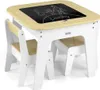 Tavolo e sedie per bambini Milly Mally Olaf Blocks Bianco Anteprima dell’immagine prodotto 2