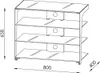 TV- & HiFi-Rack 1629 Rauchglas – Medienrack mit Produktbild-Vorschau 9