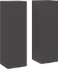 Two identical black plant stands are shown side-by-side against a light gray background. Podgląd zdjęcia produktu
