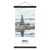 MuchoWow® Textilposter Bali - Indonesien - Wasser 90x180 cm Produktbild-Vorschau 1