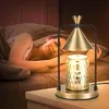 Elektrische Duftlampe mit Timer Kerzenwärmer gold Produktbild-Vorschau 2