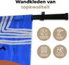 MuchoWow® Wandteppich Wandbehang Porträt - Blau - Abstrakt Produktbild-Vorschau 3