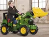 Rolly Toys John Deere Pedálový traktor s nafukovacími Náhľad obrázku produktu 5
