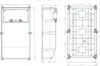 Stroomverdeeldoos IP54, 13 modules, verdeelkast, Productafbeelding-voorbeeld 4