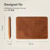 Accezz Leather Laptop Hülle MacBook 15 Zoll - Laptop Sleeve Produktbild-Vorschau 7