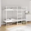 vidaXL Letto a castello senza materasso bianco 75x190 cm in Anteprima dell’immagine prodotto 2
