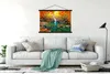 MuchoWow® Textilposter Steine - Baum - Wasserfall - Herbst Produktbild-Vorschau 3