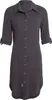 Knit Factory Kim Blusenkleid - Anthrazit - S - 100% Produktbild-Vorschau 1