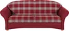 Max Winzer Sofa 2,5-Sitzer Corona - Flachgewebe rot - Maße: Produktbild-Vorschau 2