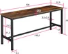 2 Sitzbänke Fairfield - Industrial Holz dunkel, rustikal Produktbild-Vorschau 7