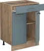Küchenunterschrank Vicco R-Line Blau-Grau 60 cm mit Produktbild-Vorschau 5