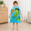 Strandtuch-Poncho für Kinder mit Kapuze - Dinosaurier auf Produktbild-Vorschau 6