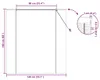 vidaXL Roleta se závěsy hnědá 140 x 160 cm bambusová Náhled obrázku produktu 8