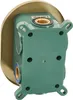 BELIANI Unterputz Duschset Gold Messing mit Armatur Produktbild-Vorschau 8