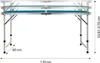 NC1633 Tisch- und Stuhlset Blau Nils Camp Produktbild-Vorschau 3