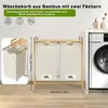 XMTECH wasmand, 2 compartimenten, 36 liter, wasmand met Productafbeelding-voorbeeld 2