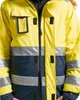 Blakläder® Damen High Vis Winterjacke High Vis Rot/Schwarz Produktbild-Vorschau 8
