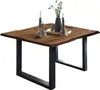 Baumkantentisch 90x90 cm Mephisto, Akazienholz massiv + Produktbild-Vorschau 1
