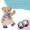 BABY born Teddy Kleid mit Schuhen und Bärentasche Produktbild-Vorschau 4