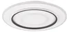 Plafonnier LED rond avec télécommande JORA blanc et noir 55 Voir les images du produit 1