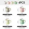 Kaffeetassen 4er set Tasse groß 360ml Becher Saftgläser Produktbild-Vorschau 2