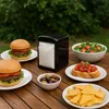 Weiße Papier-Servetten WDMT, 12 × 9 cm, ideal für Gastronomie und Zuhause Produktbild-Vorschau