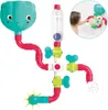 A bath toy for children, featuring a water experiment lab with pipes and a funnel. Produktbild-Vorschau
