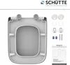 SCHÜTTE Duroplast WC-Sitz WHITE, E-Form, für Geberit RENOVA Produktbild-Vorschau 10