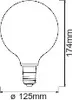 Ledvance Smart+ Ampoule LED filament Globe G120 6W = 55W Voir les images du produit 3