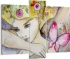 Bild auf Leinwand - Leinwandbild - Frau modern - 95x80cm - Produktbild-Vorschau 1