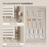 S'AFIELINA Scaldasalviette elettrico bagno con ripiano 700 Anteprima dell’immagine prodotto 10