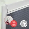 Lichtblick Plissee Klemmfix, ohne Bohren, verspannt Grau, Produktbild-Vorschau 2