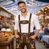 PAULGOS Herren Trachten Lederhose Kurz - HK4 - Echtes Leder Produktbild-Vorschau 7